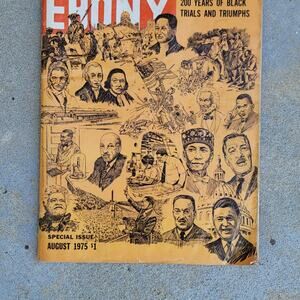 Vtg August 1975 EBONY Magazine